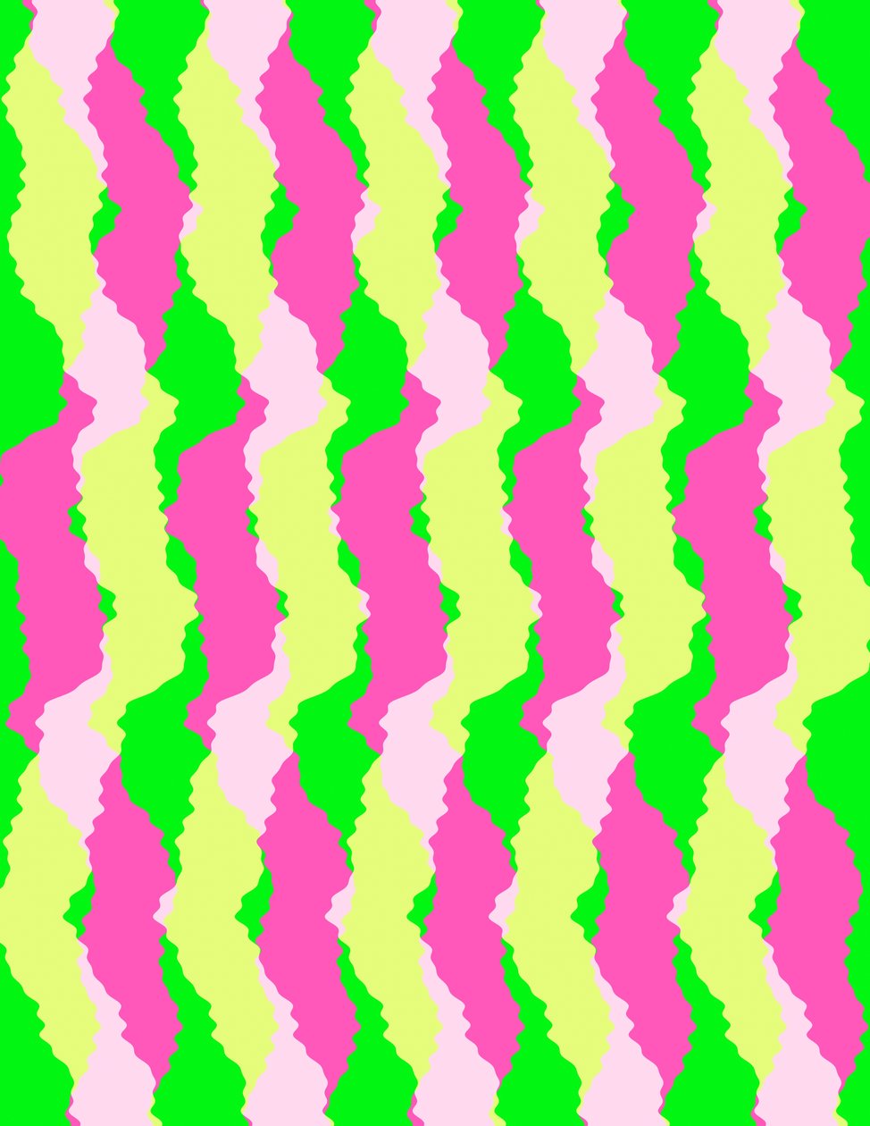 Funky Stripes, 2011 (digitális) alkotó: Louisa Hereford