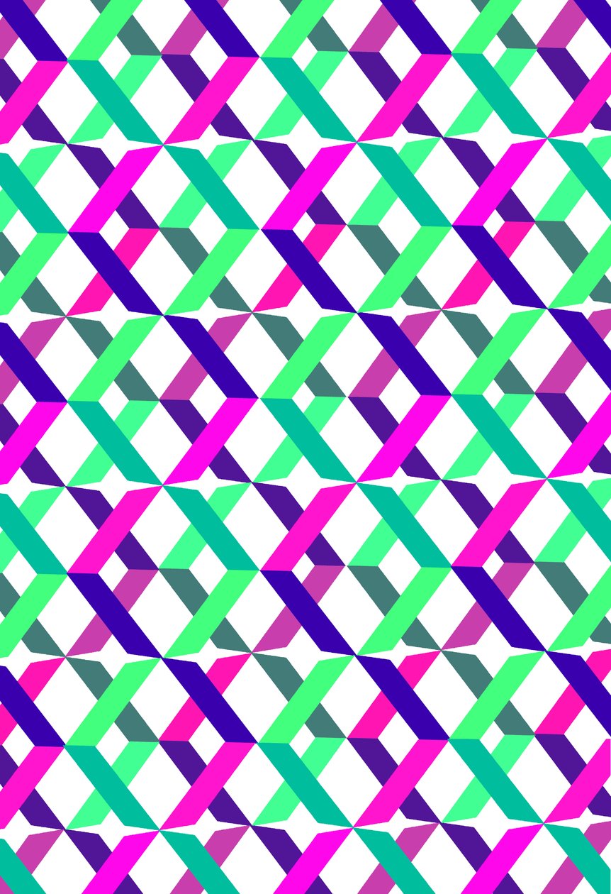 Geometriai keresztek, 2014, (digitális média) alkotó: Louisa Hereford