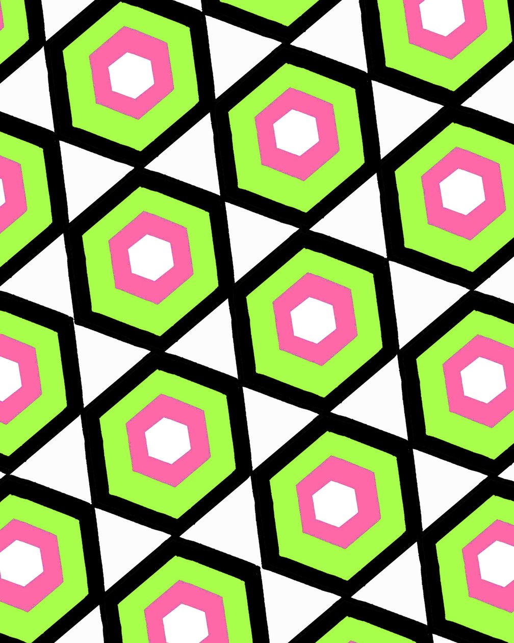 Hexagon (digitális) alkotó: Louisa Hereford