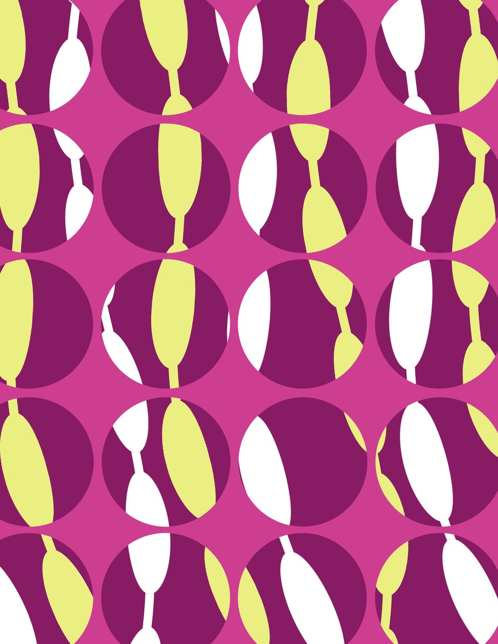Swirly Stripe (digitális) alkotó: Louisa Hereford