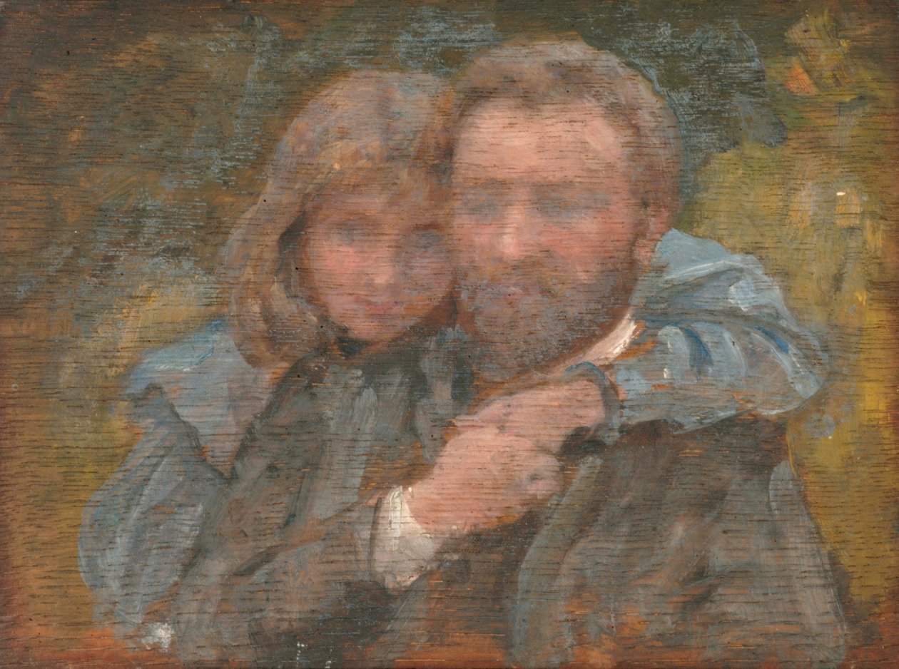Enrico és Estella Canziani, 1880-1900. alkotó: Louisa Starr