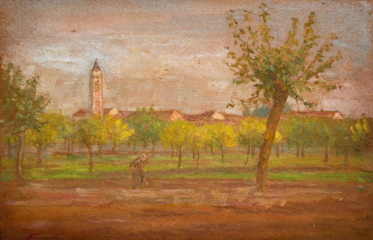 Cairate faluja, Lombardia, 1877. alkotó: Louisa Starr