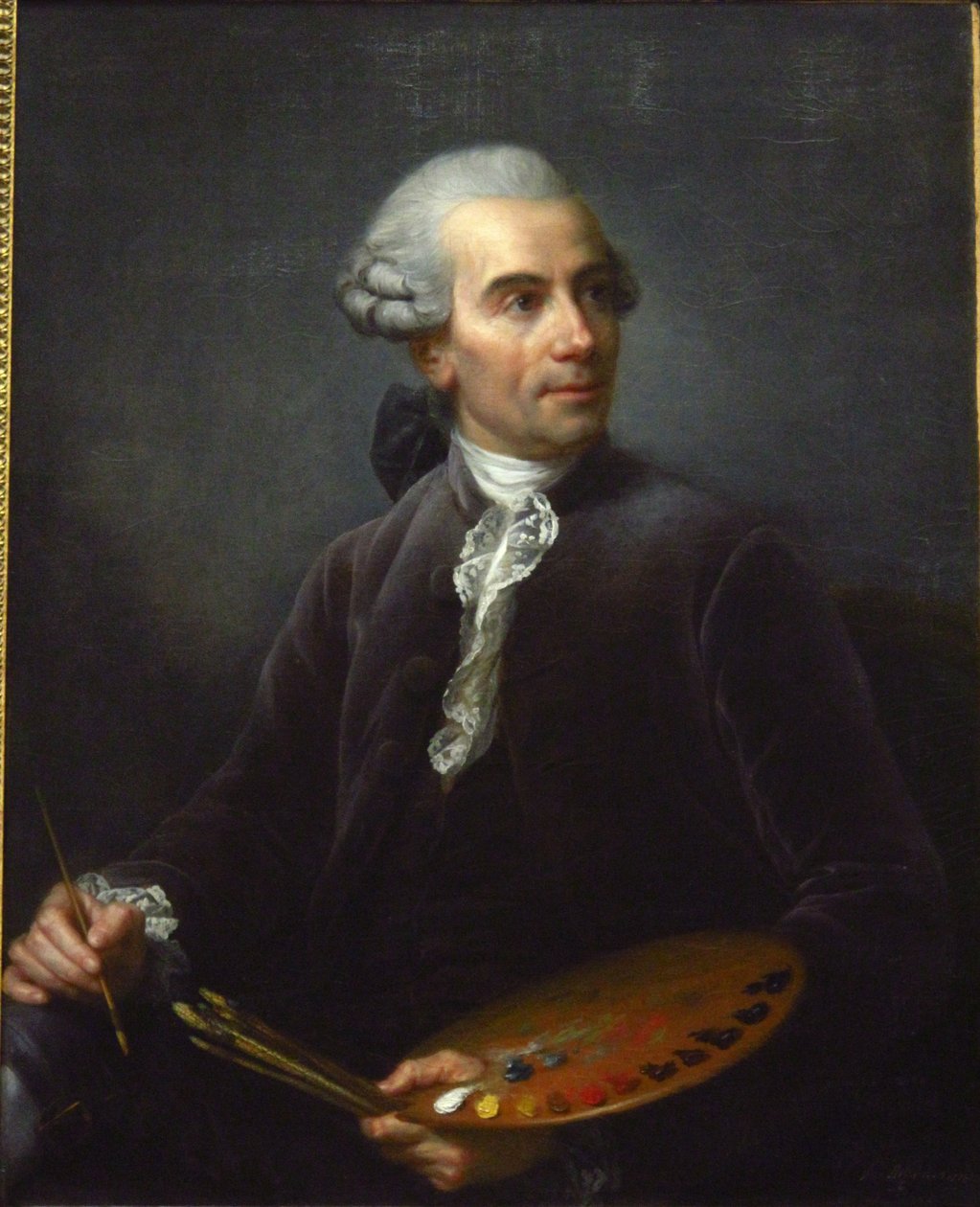 Joseph Vernet (1714-1789), francia festő arcképe alkotó: Elisabeth Louise Vigee Lebrun
