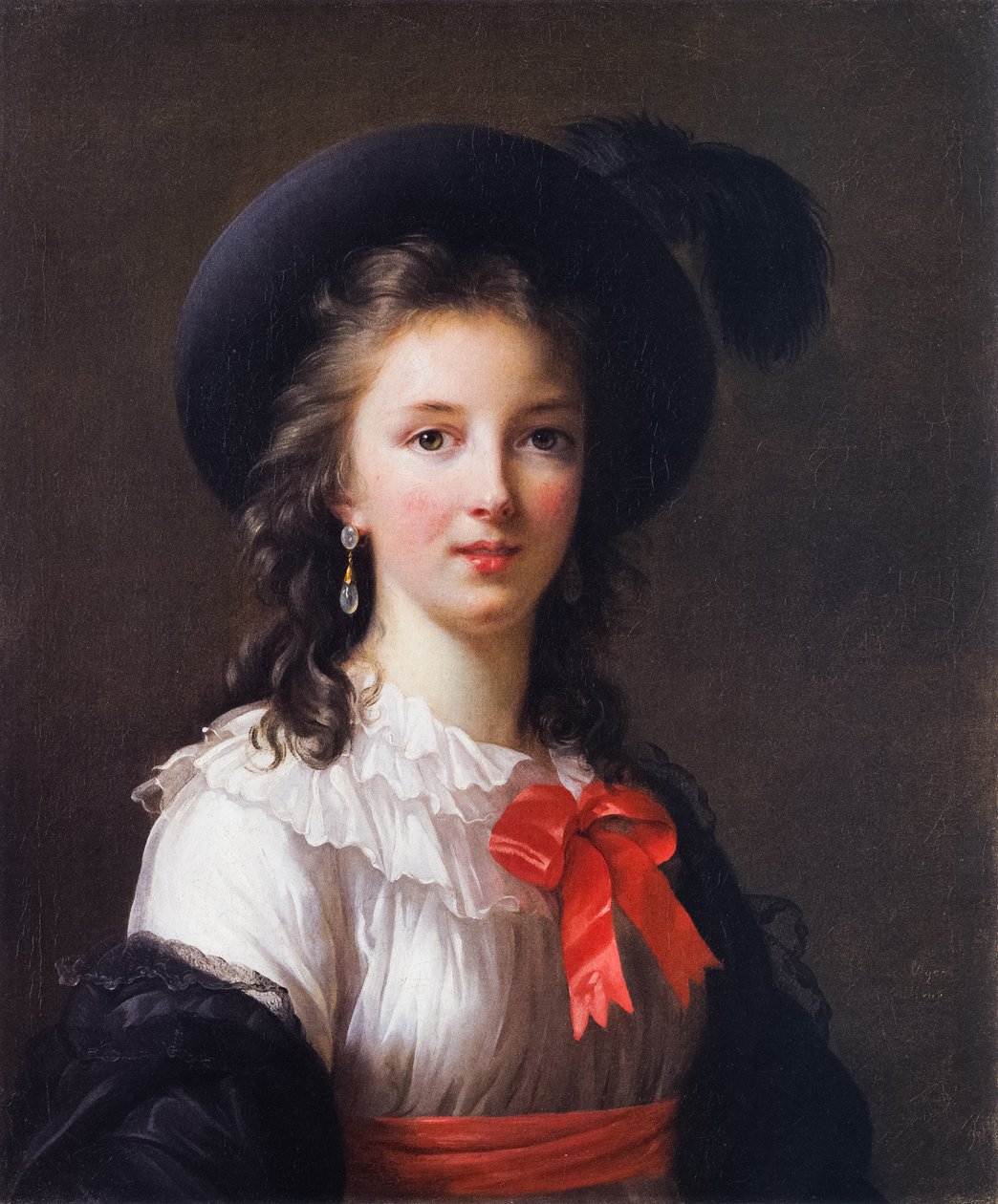 Önarckép alkotó: Elisabeth Louise Vigee Lebrun
