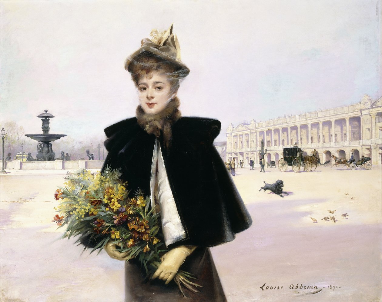 1894. április reggel alkotó: Louise Abbéma