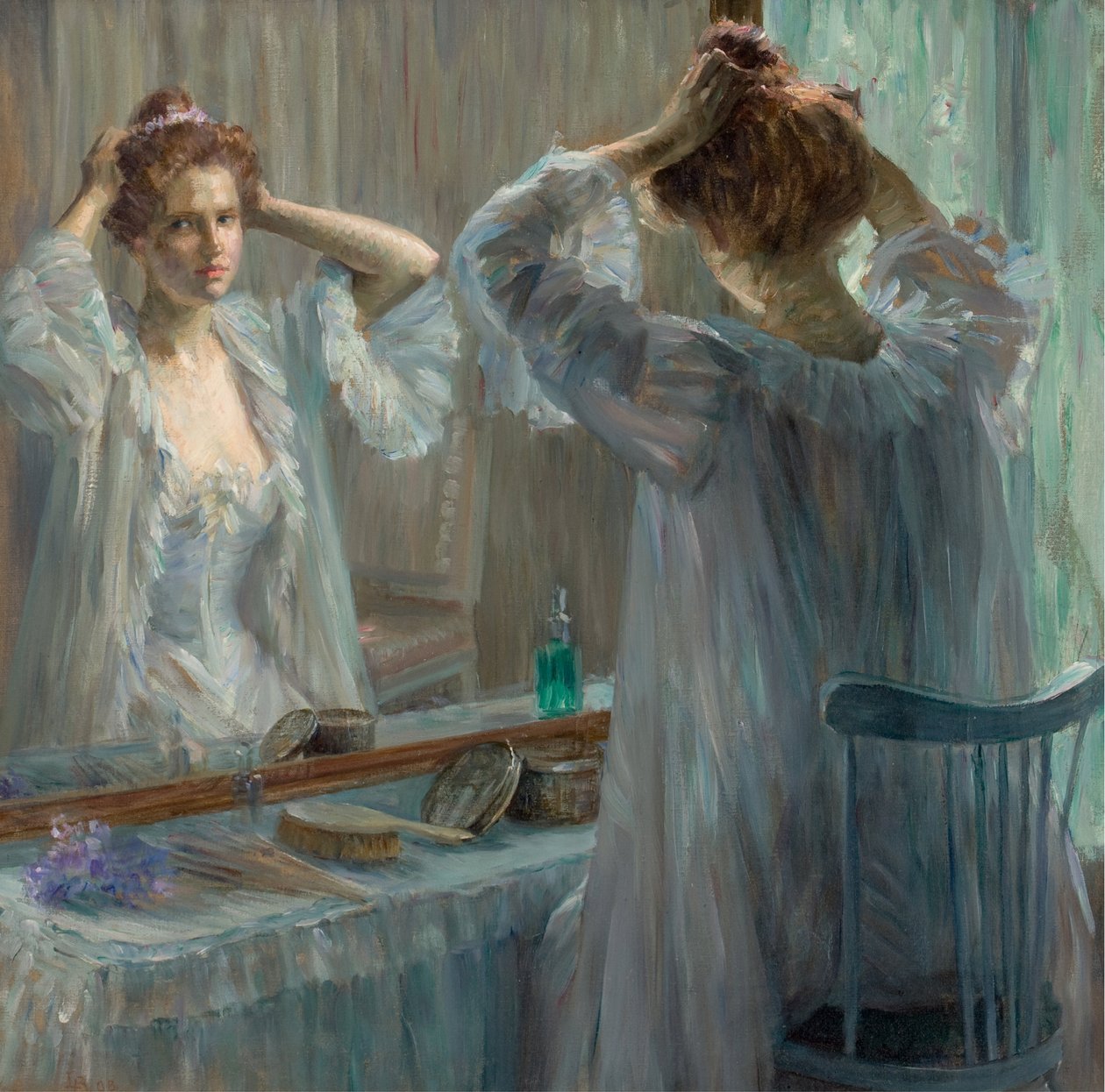 A WC, 1898. alkotó: Marie Louise Catherine Breslau