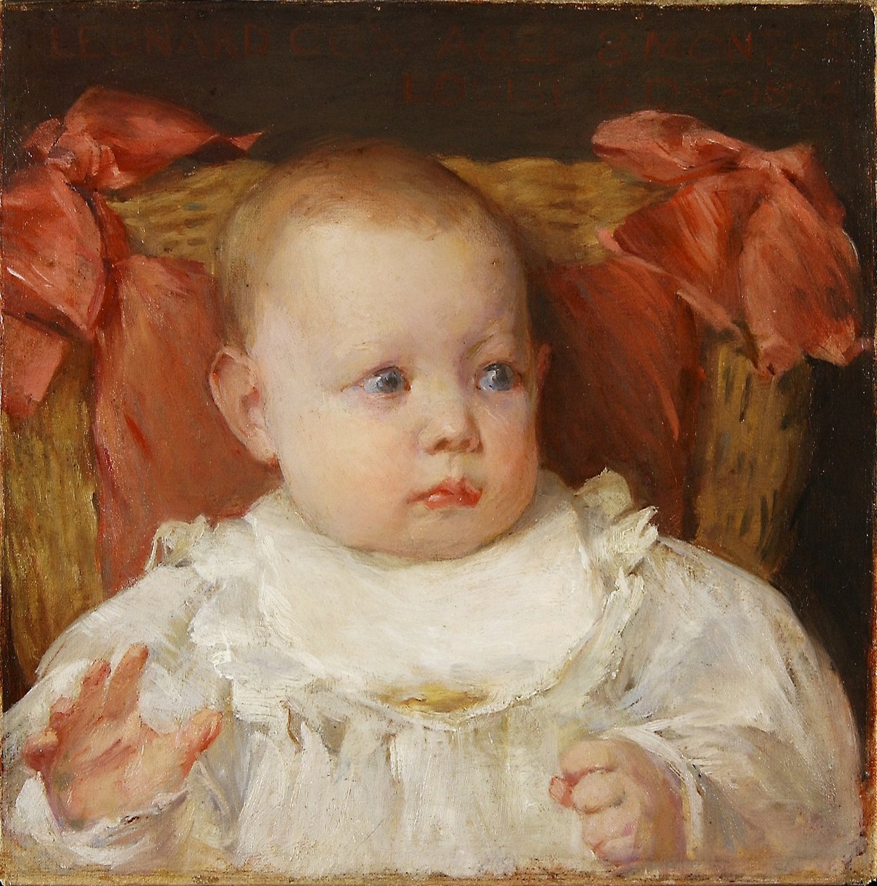 Leonard Cox portréja alkotó: Louise Cox