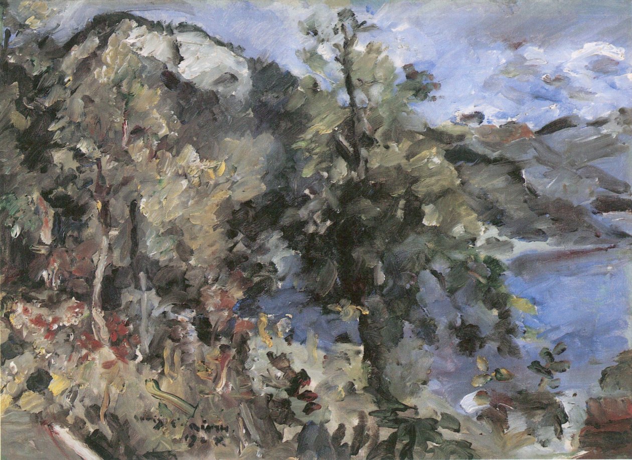 A Jochberg a Walchensee -n alkotó: Lovis Corinth