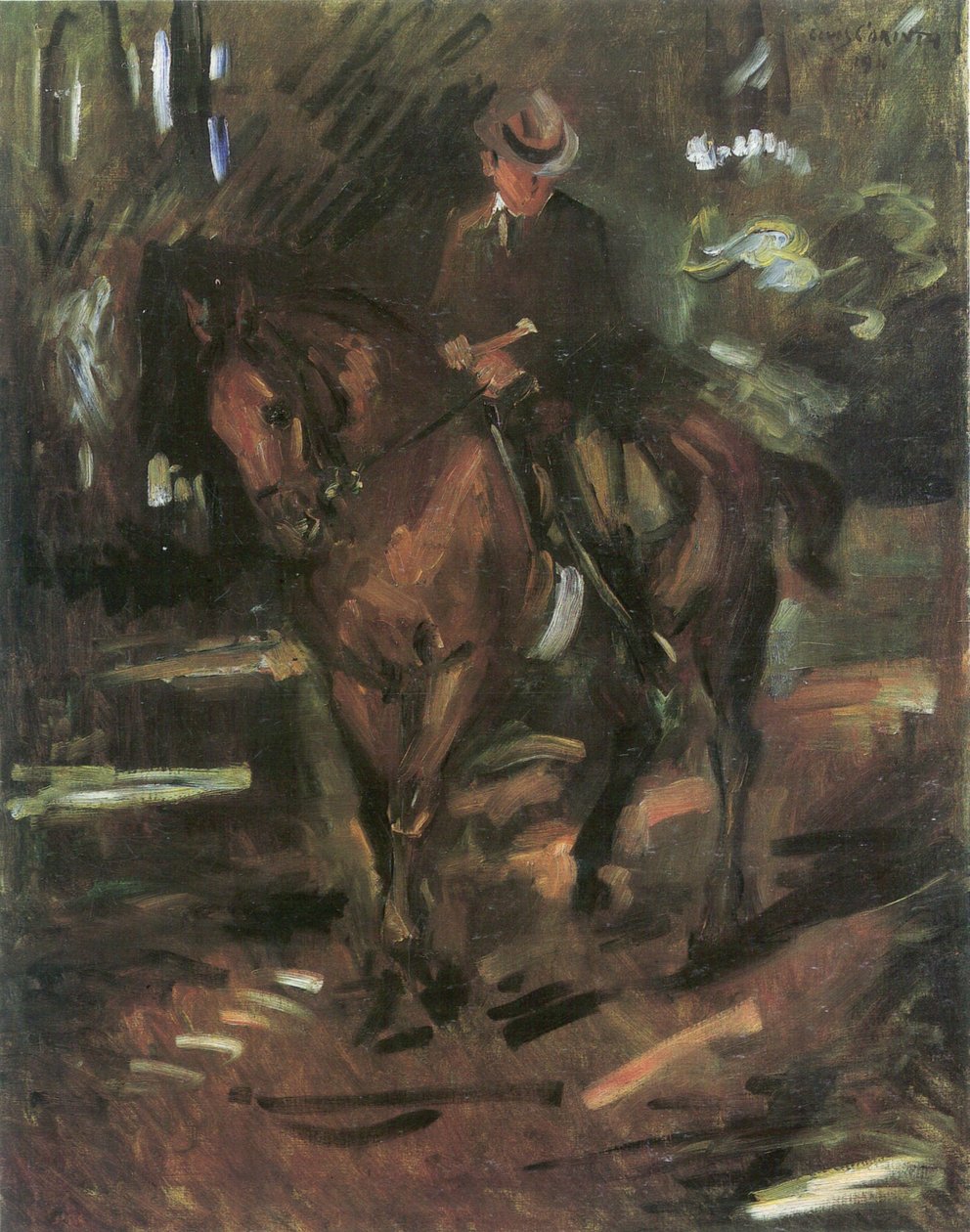 A reggeli utazás alkotó: Lovis Corinth