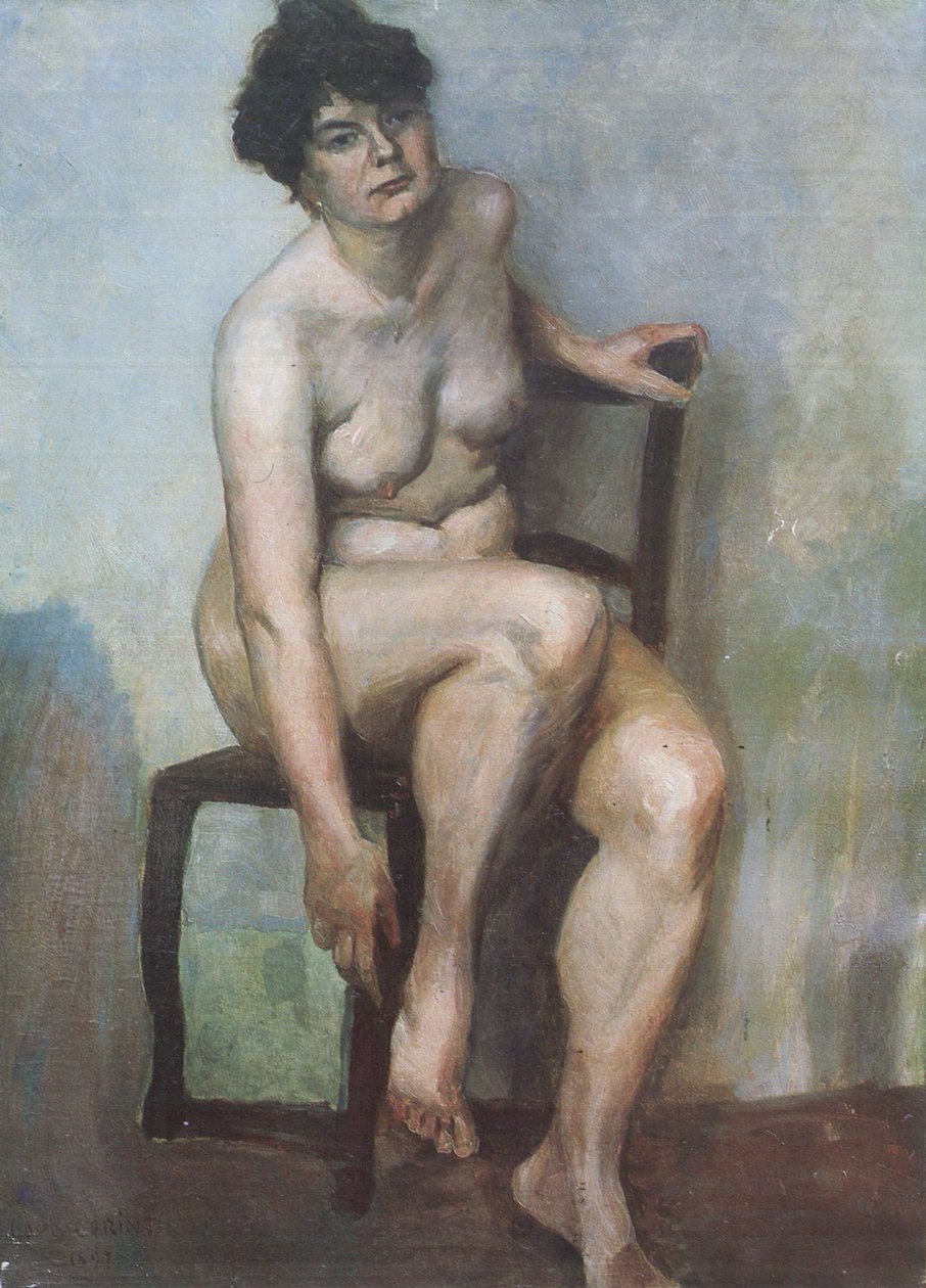 Meztelen Nő alkotó: Lovis Corinth