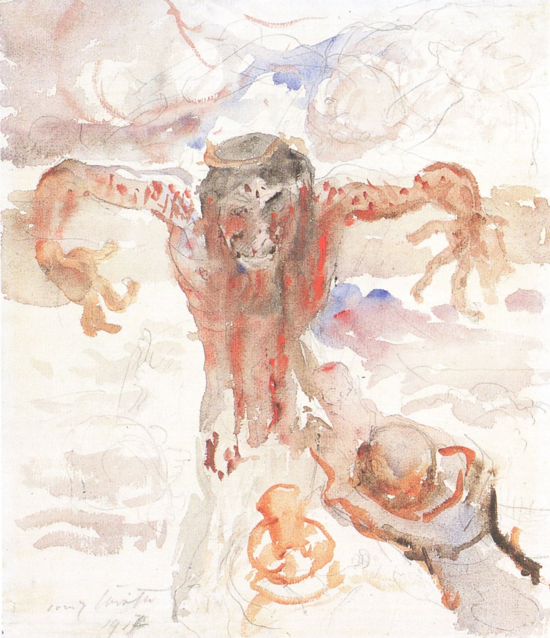 Megfeszített Krisztus alkotó: Lovis Corinth