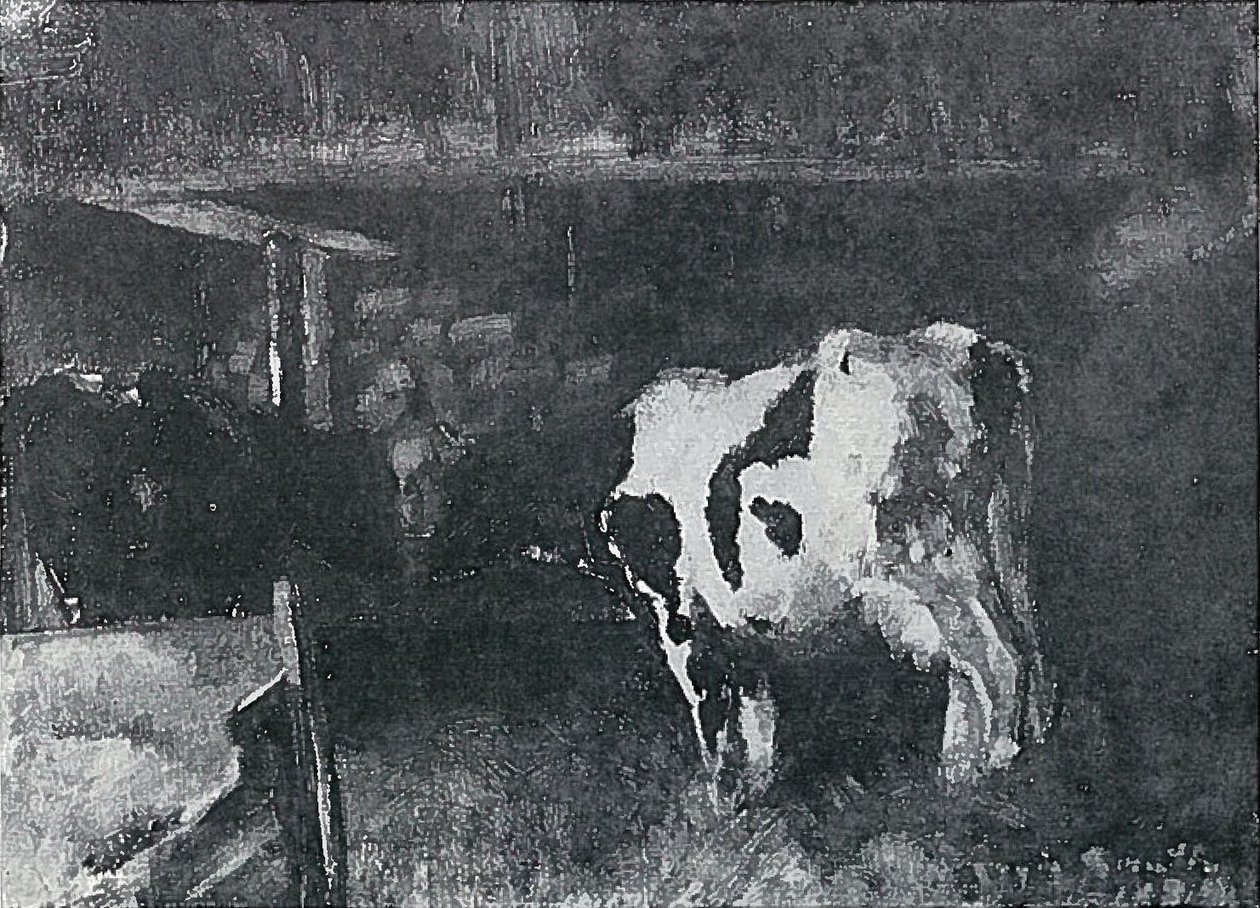 Tehénistálló alkotó: Lovis Corinth