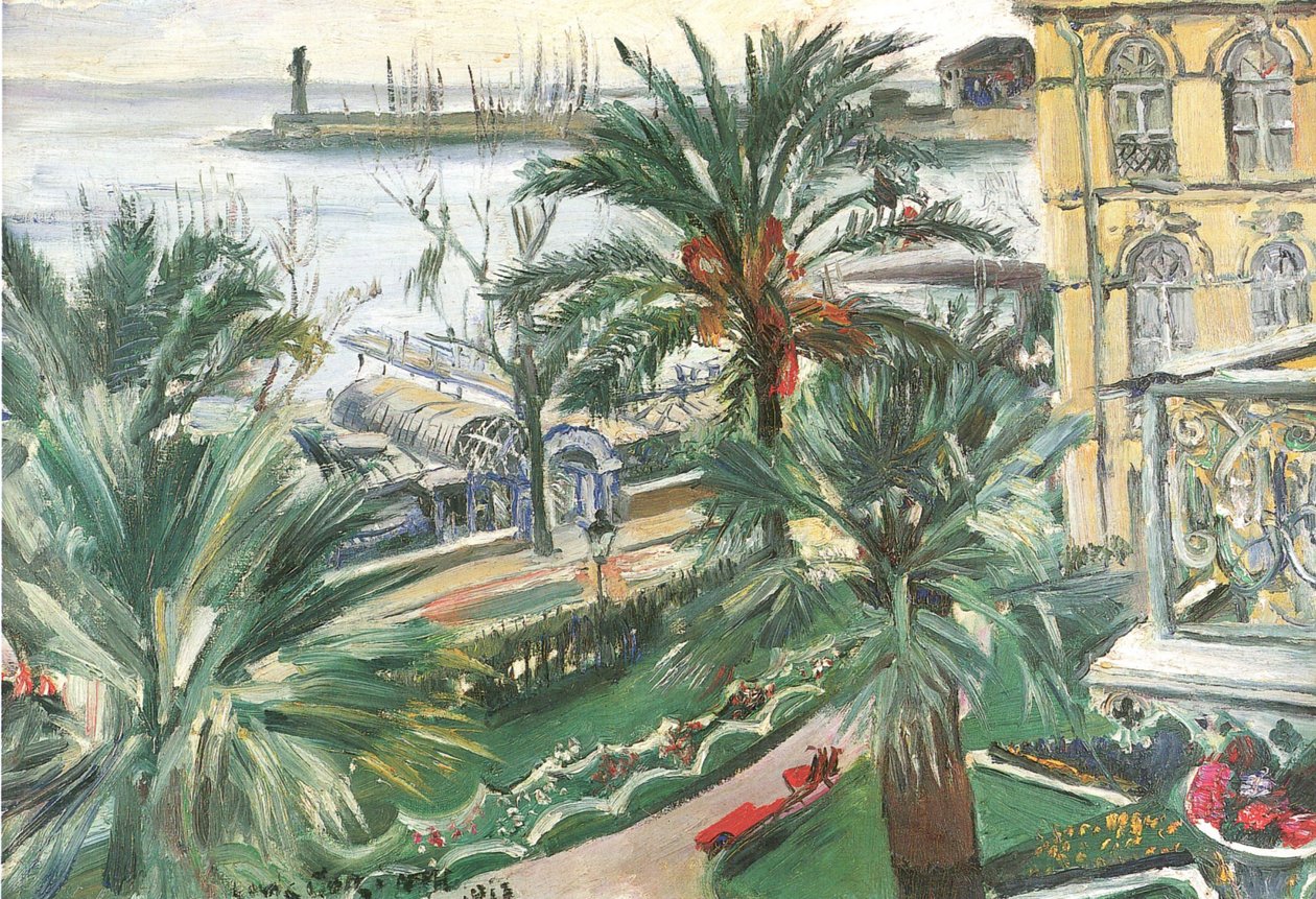 Menton Franciaország alkotó: Lovis Corinth