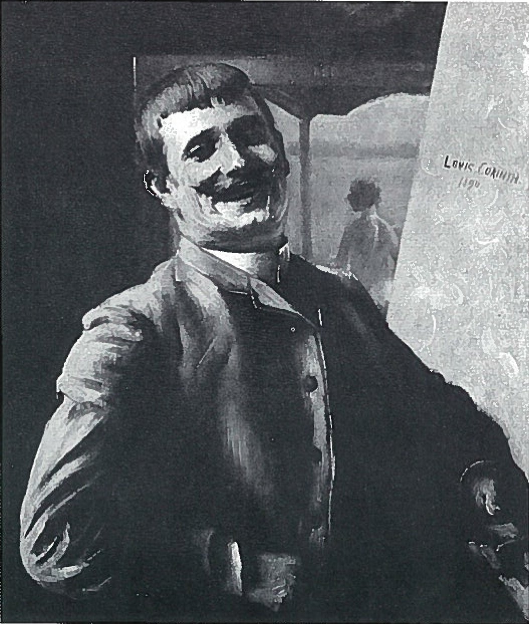 A Malers Bublitz portréja alkotó: Lovis Corinth