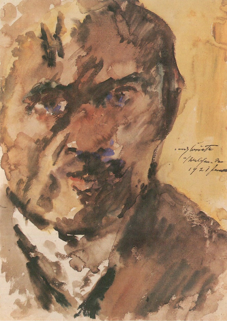 Önarckép alkotó: Lovis Corinth