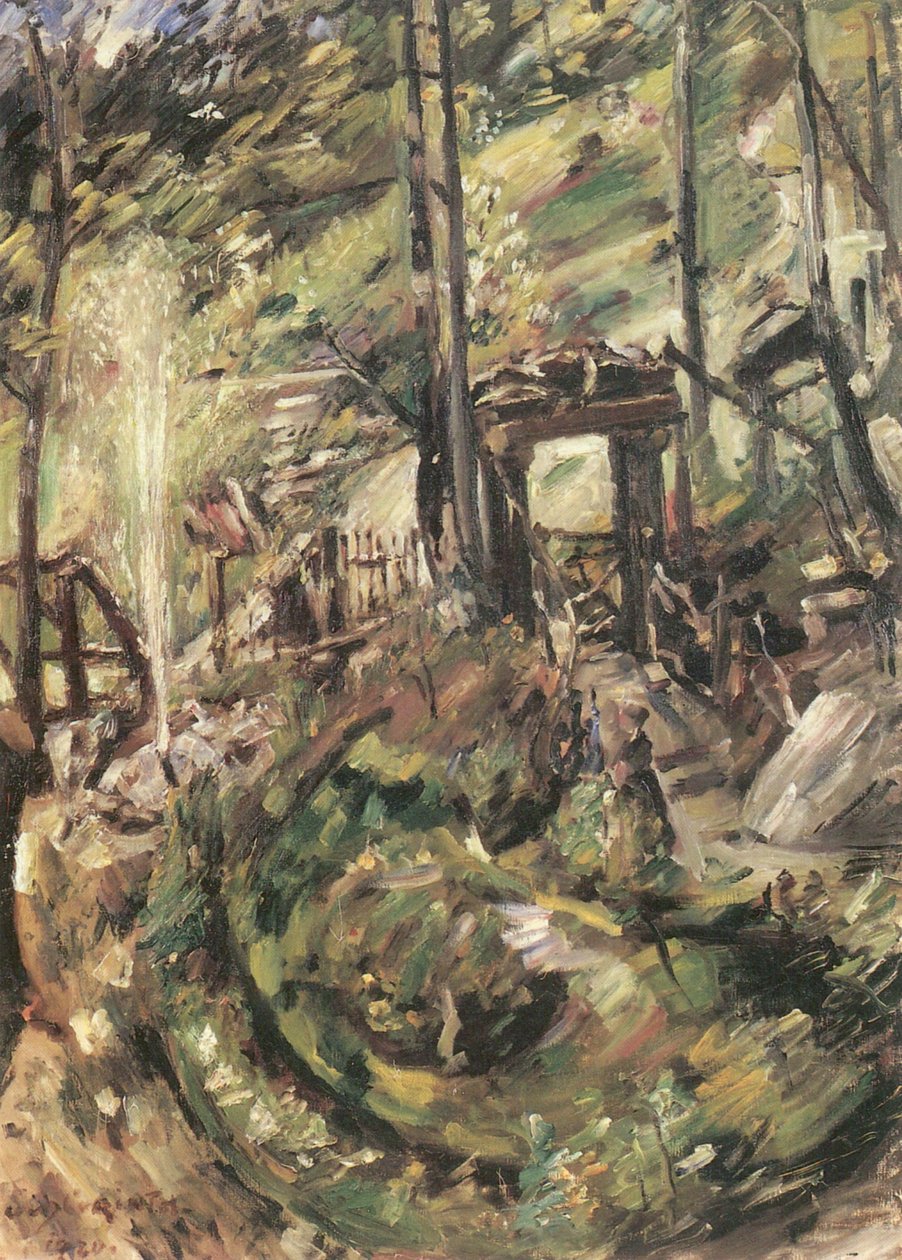 Walchensee, Springbrunnen alkotó: Lovis Corinth
