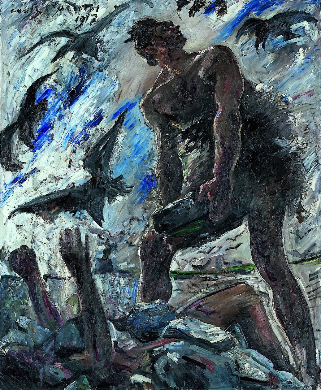 Káin alkotó: Lovis Corinth