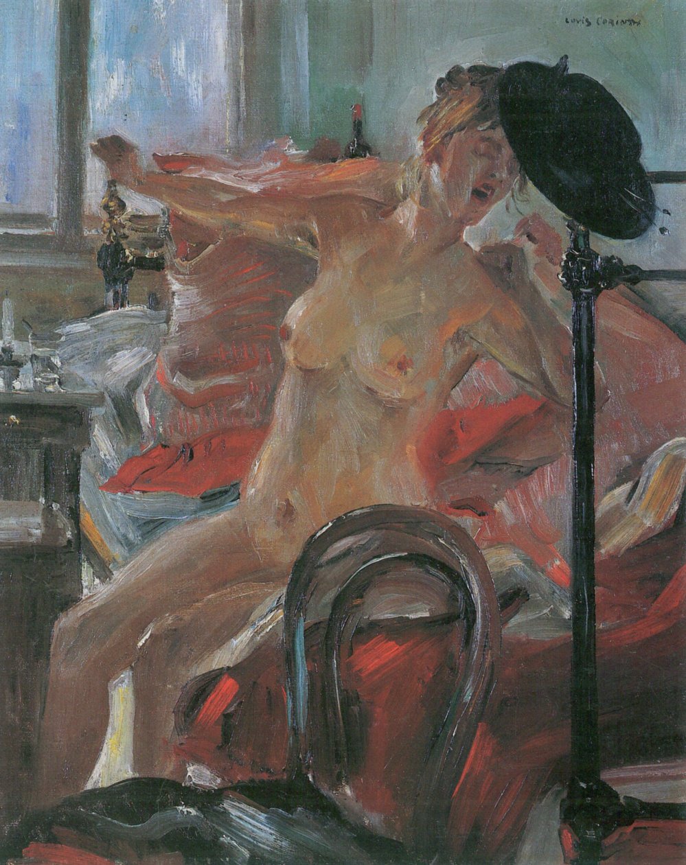 Reggel alkotó: Lovis Corinth