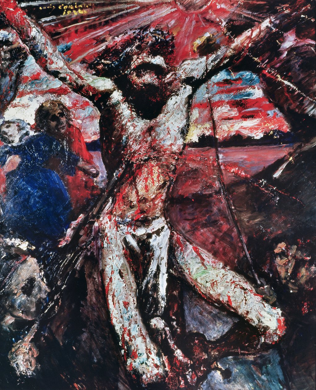 A Vörös Krisztus, 1922 alkotó: Lovis Corinth