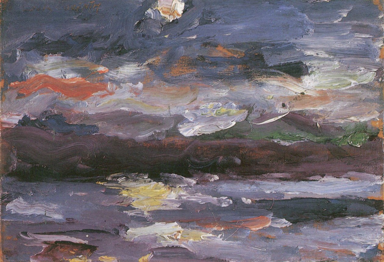 Walchensee, Mondnachtn alkotó: Lovis Corinth