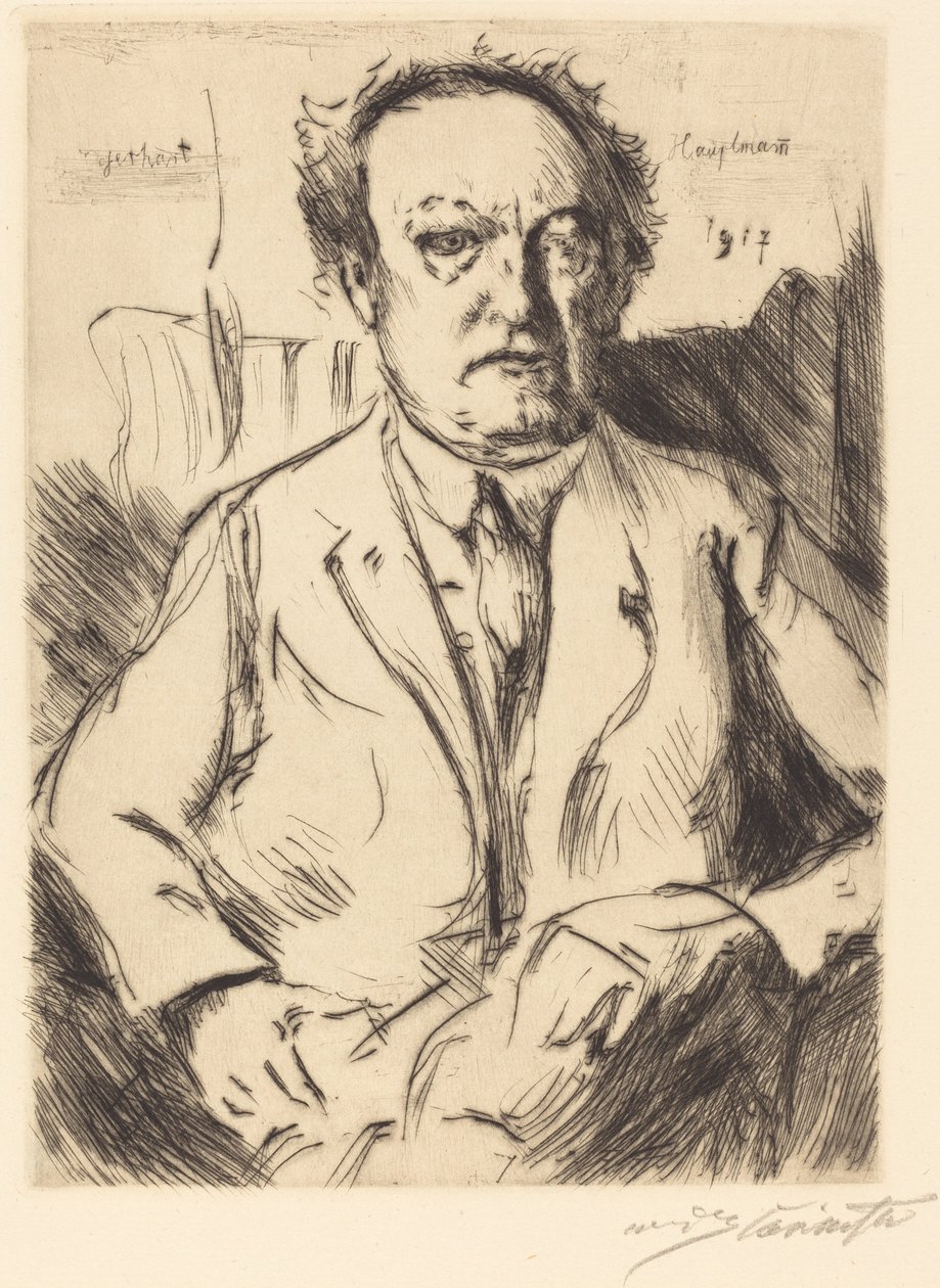 Gerhart Hauptman alkotó: Lovis Corinth
