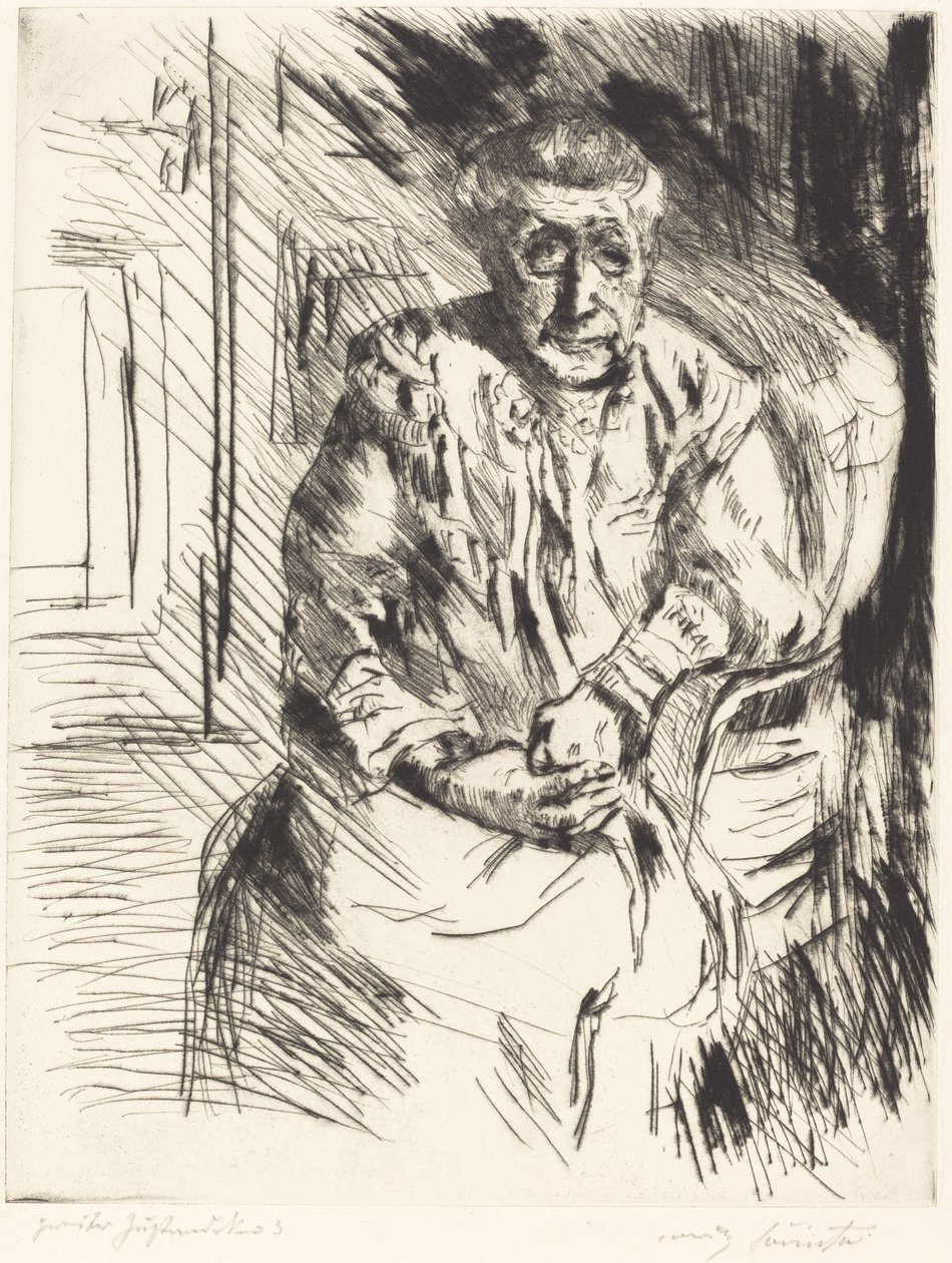 Ma Belle Mere (anyós) alkotó: Lovis Corinth