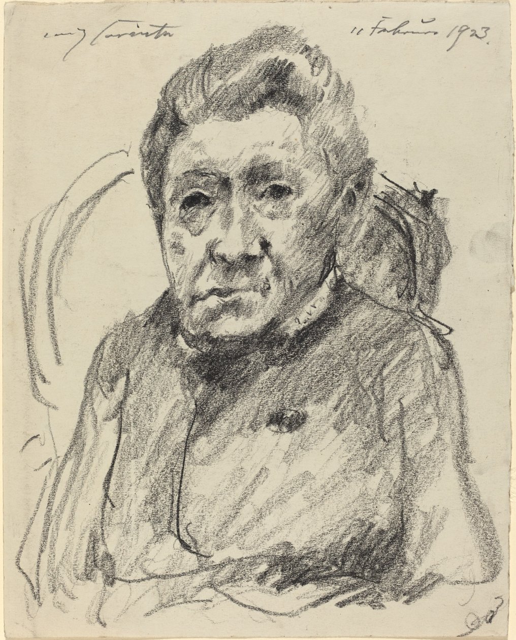 Asszony. Hedwig Berend alkotó: Lovis Corinth