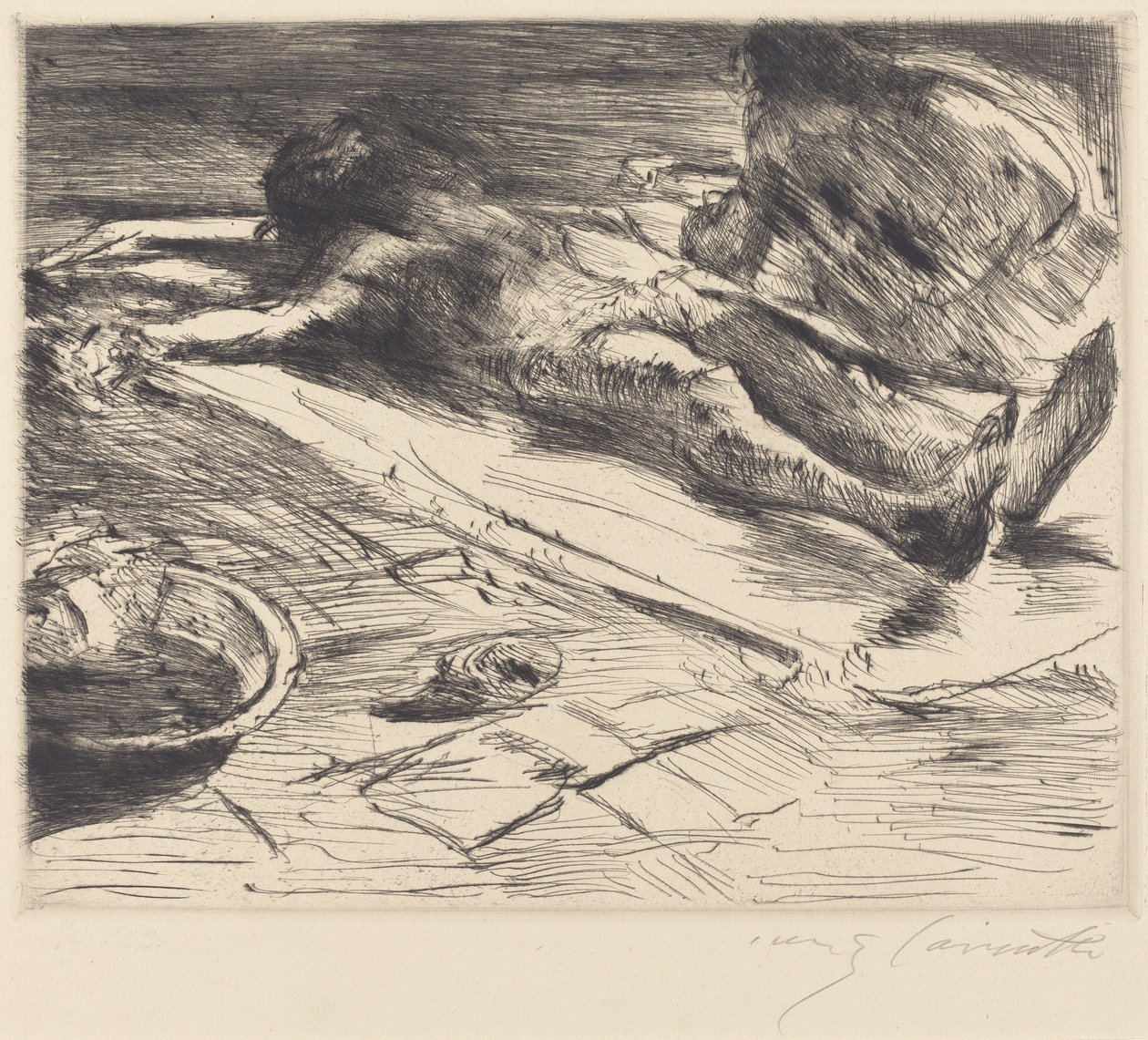 Pietà, 1920. alkotó: Lovis Corinth