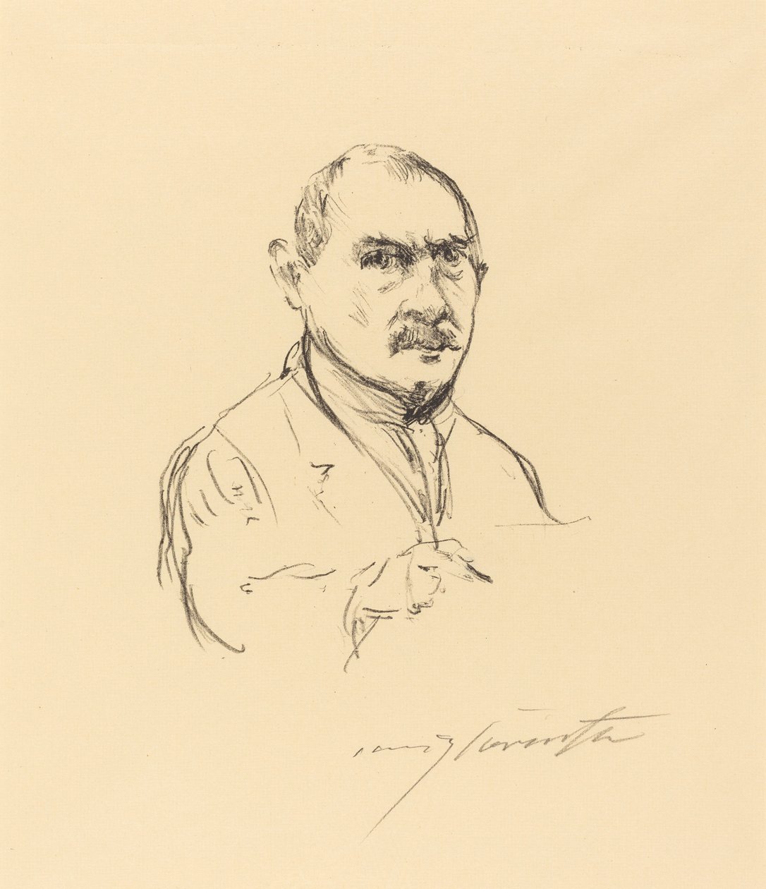 Önarckép (önarckép) alkotó: Lovis Corinth