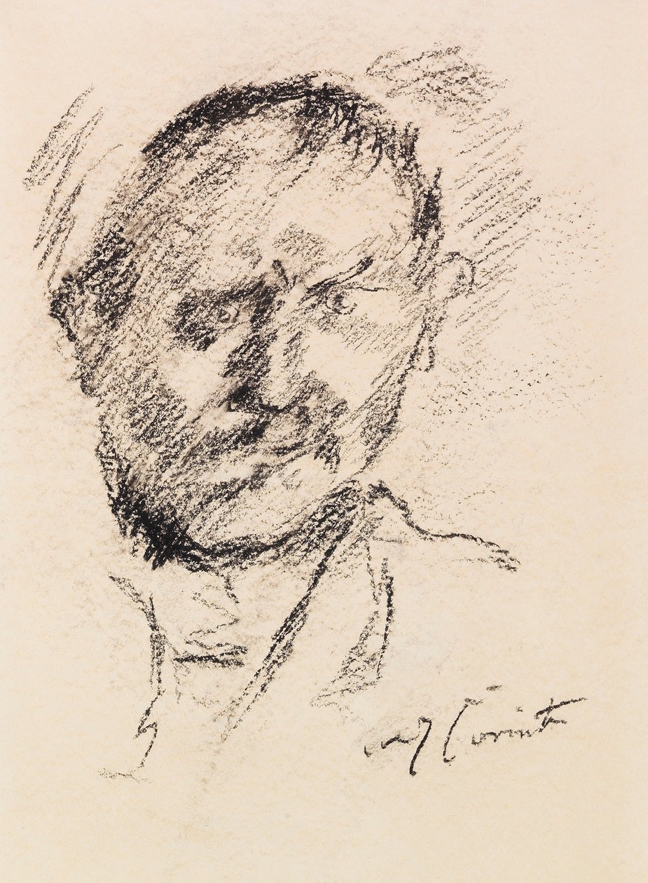 Önarckép, c. 1925. alkotó: Lovis Corinth