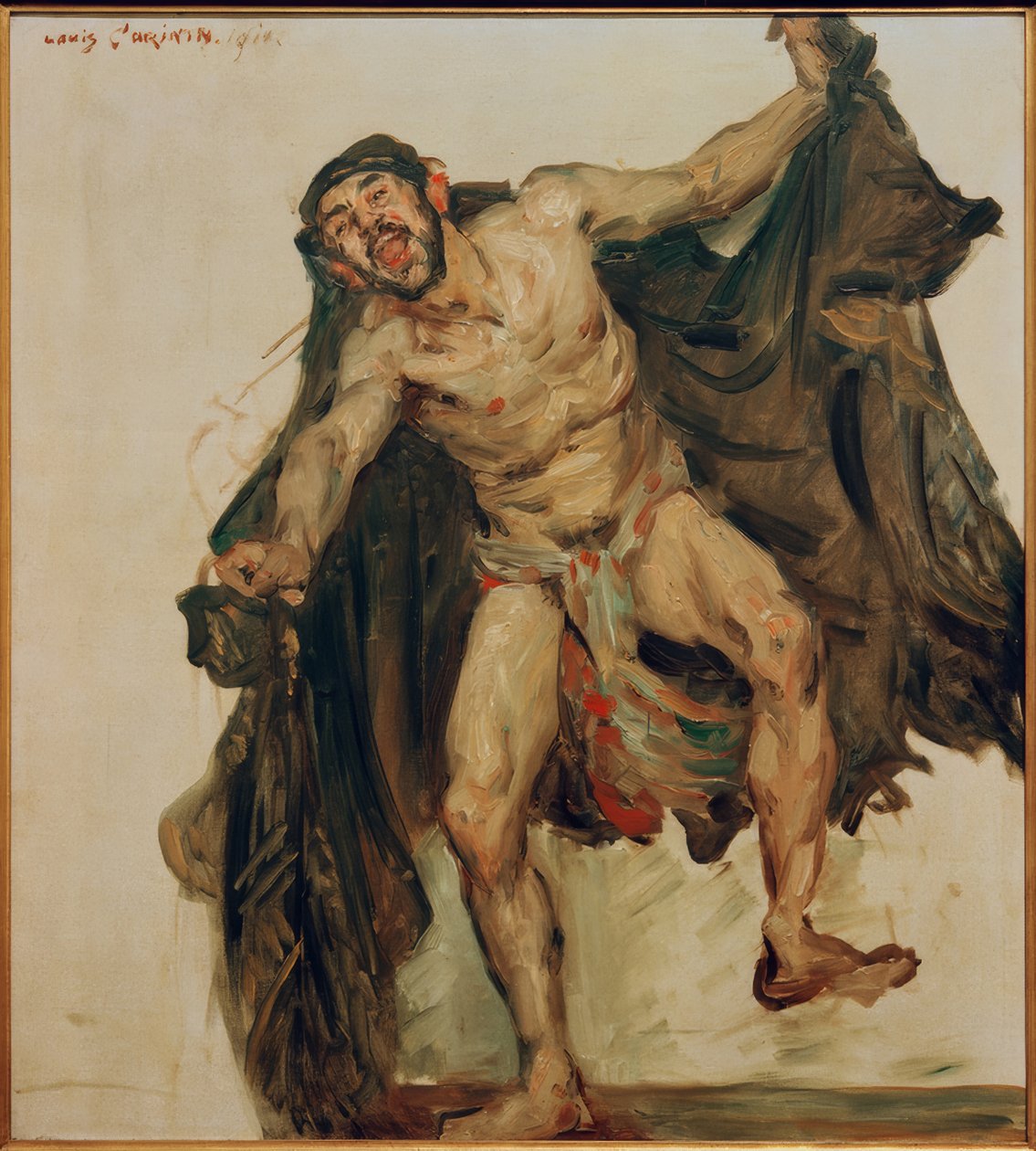Örvénylő dervis alkotó: Lovis Corinth