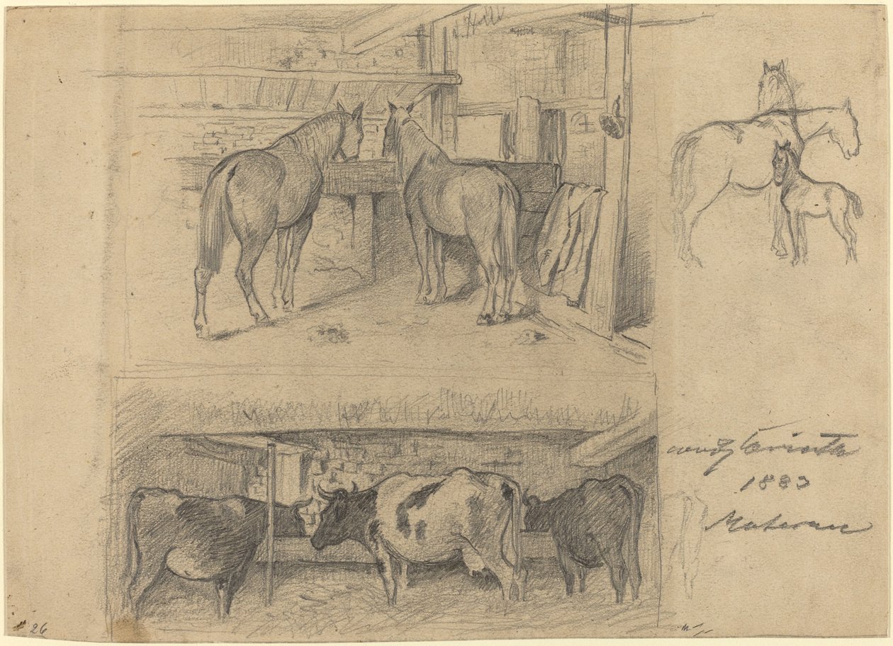 A Pajta alkotó: Lovis Corinth