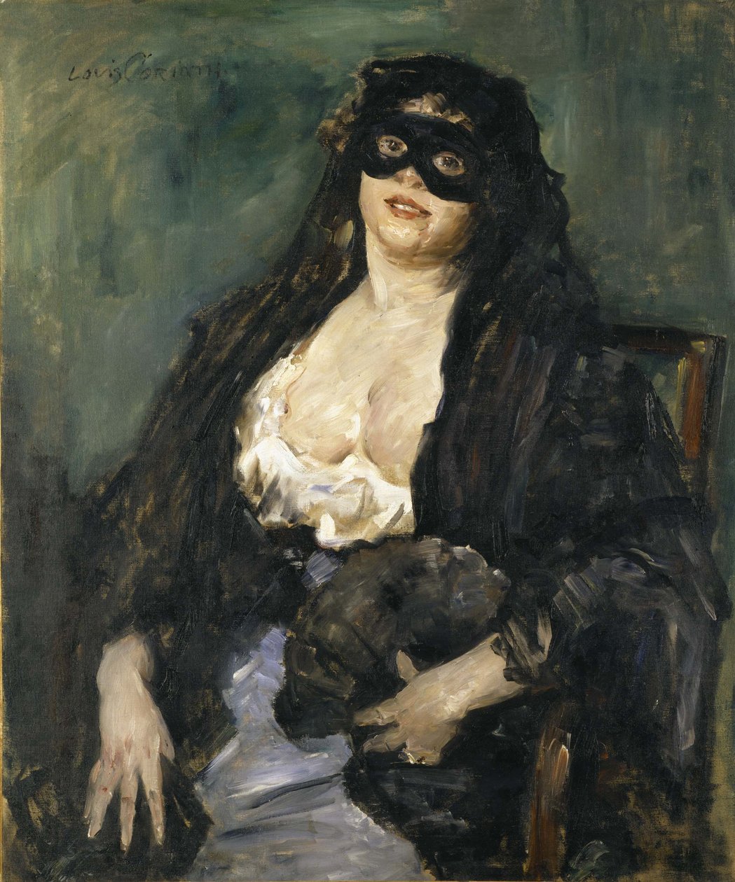 A fekete maszk alkotó: Lovis Corinth