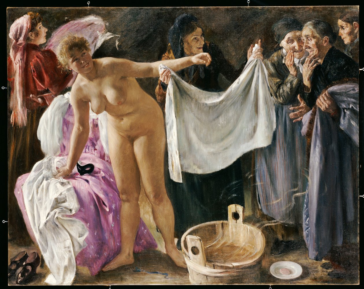 A boszorkányok, 1897 alkotó: Lovis Corinth