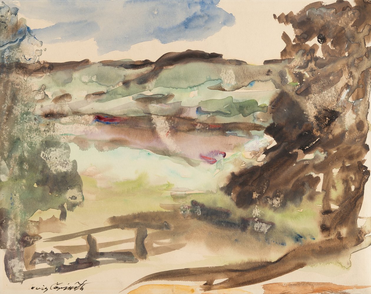 Walchensee alkotó: Lovis Corinth