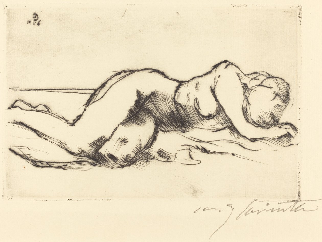 Női akt alkotó: Lovis Corinth
