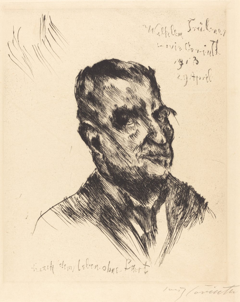 Wilhelm Trübner alkotó: Lovis Corinth