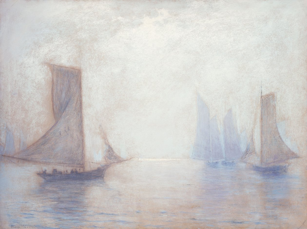 Kék vitorlák alkotó: Lowell Birge Harrison