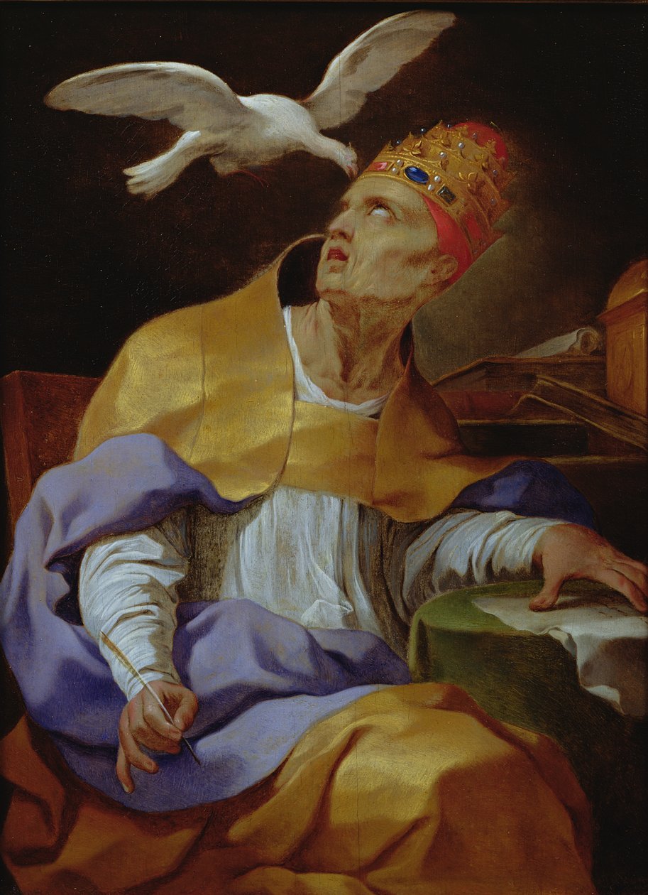 Nagy Szent Gergely (kb. 540-604) alkotó: Lubin Baugin
