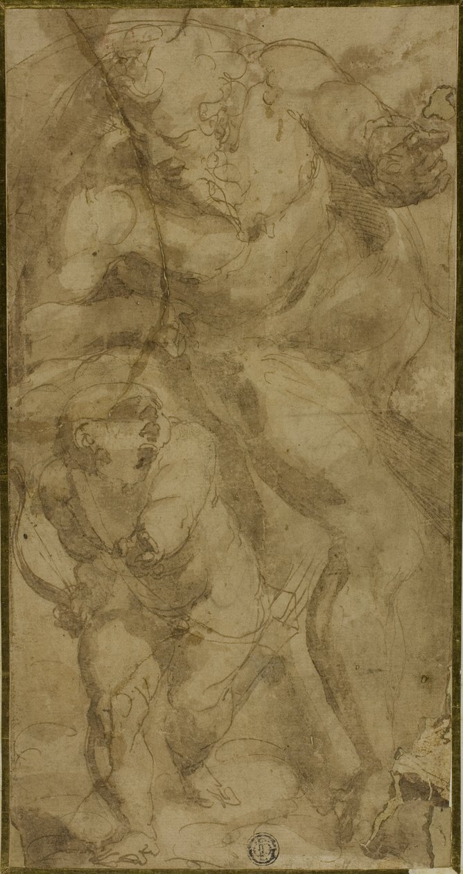 Mars és Ámor alkotó: Luca Cambiaso