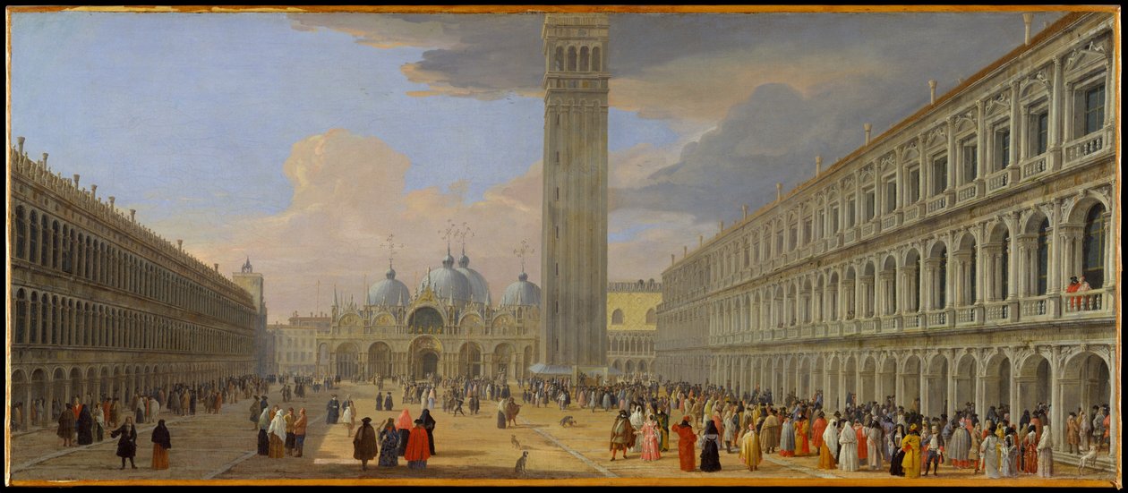 Piazza San Marco, Velence alkotó: Luca Carlevarijs