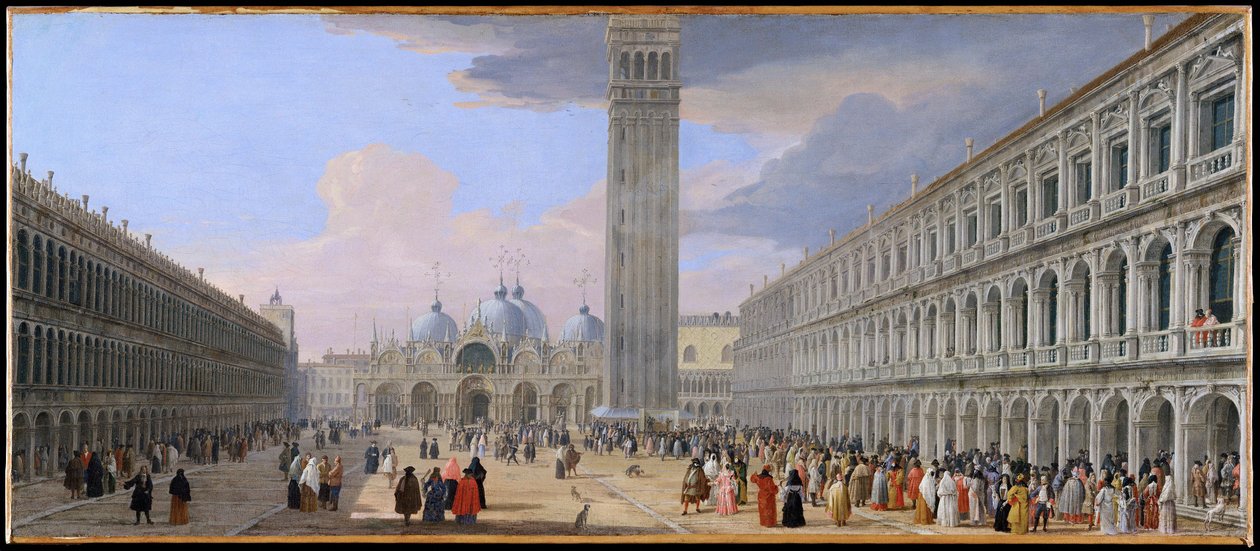 Piazza San Marco, Velence alkotó: Luca Carlevarijs
