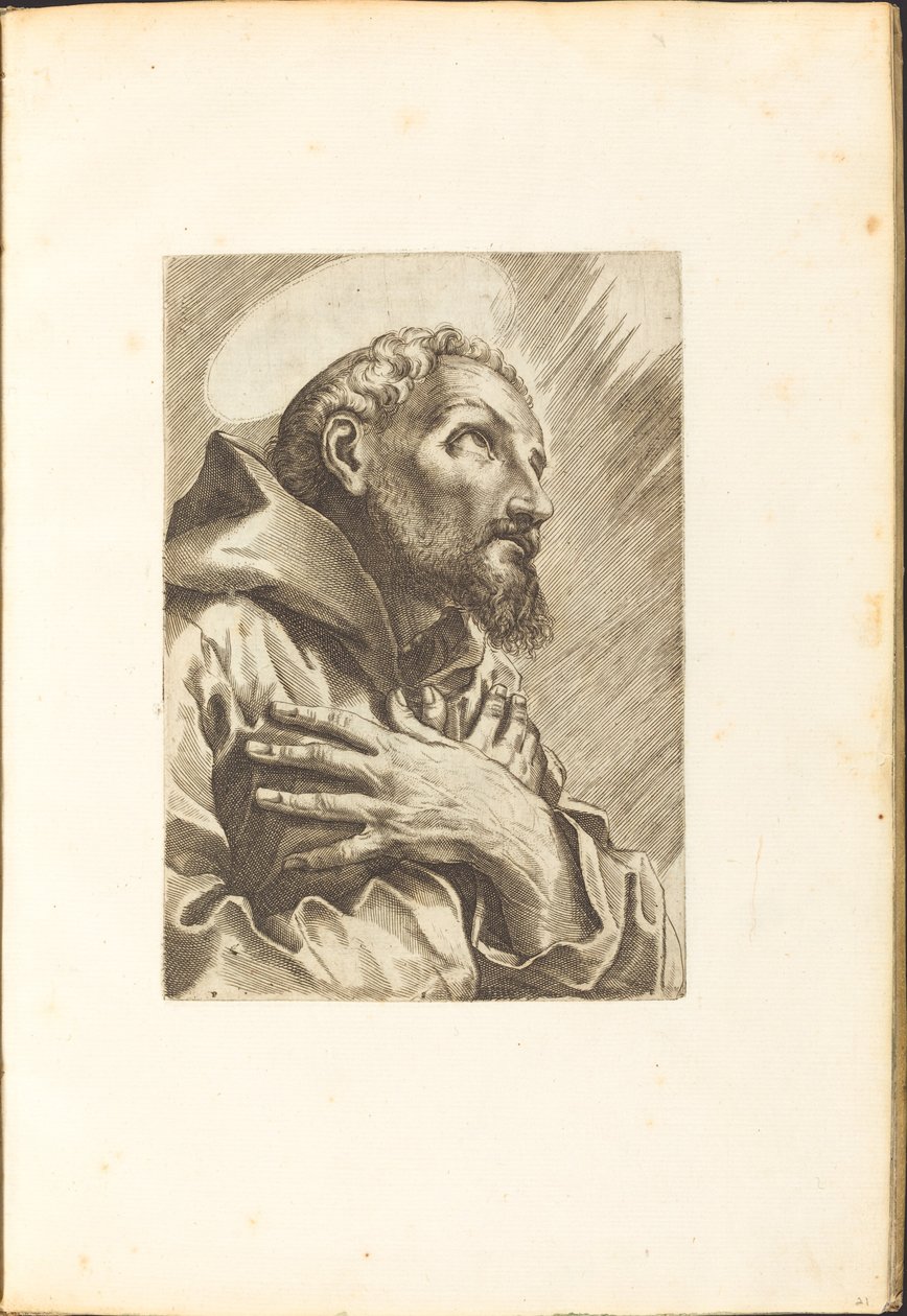 Assisi Szent Ferenc alkotó: Luca Ciamberlano