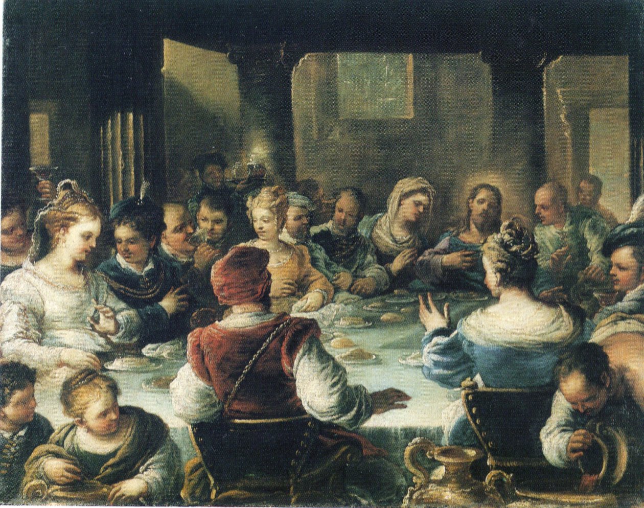 Házasság Kánában alkotó: Luca Giordano