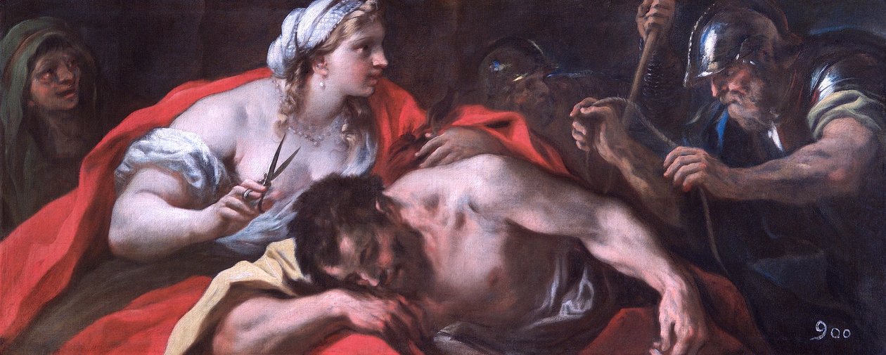 „Sámson és Delila”, 17. század alkotó: Luca Giordano