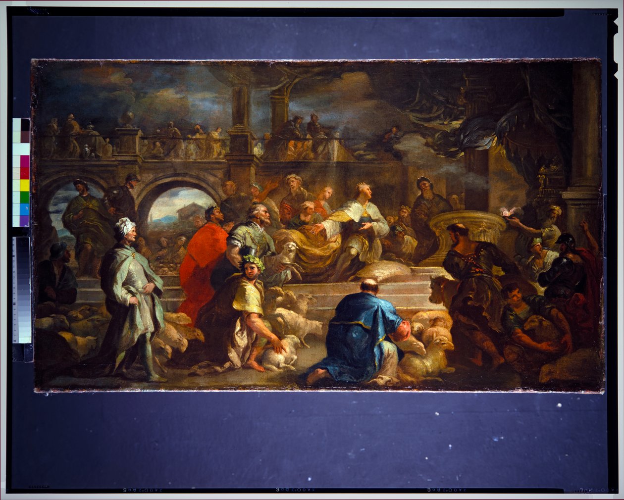 Salamon áldoz (vászon) alkotó: Luca Giordano
