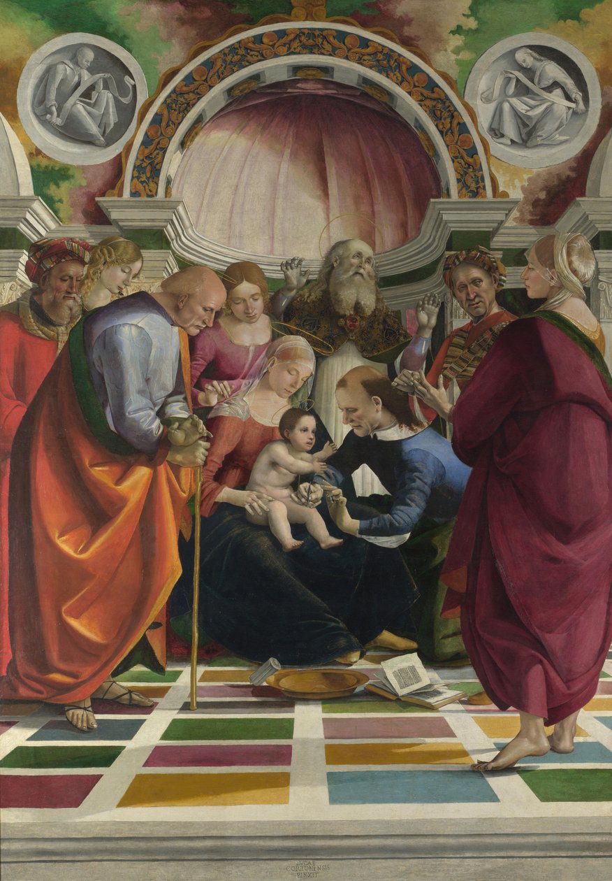 A körülmetélés c. 1490 alkotó: Luca Signorelli