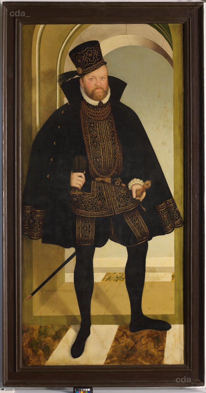 August választó arcképe alkotó: Lucas Cranach the Younger  