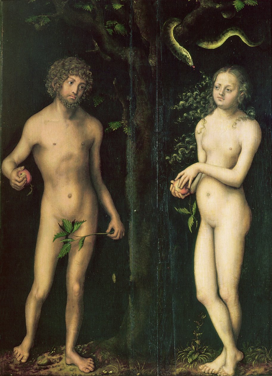 Ádám és Éva alkotó: Lucas Cranach the Elder