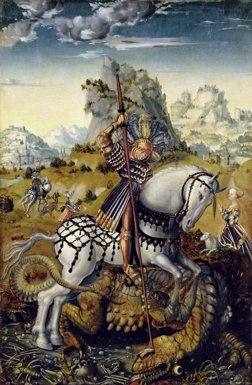 Szent György alkotó: Lucas Cranach the Elder